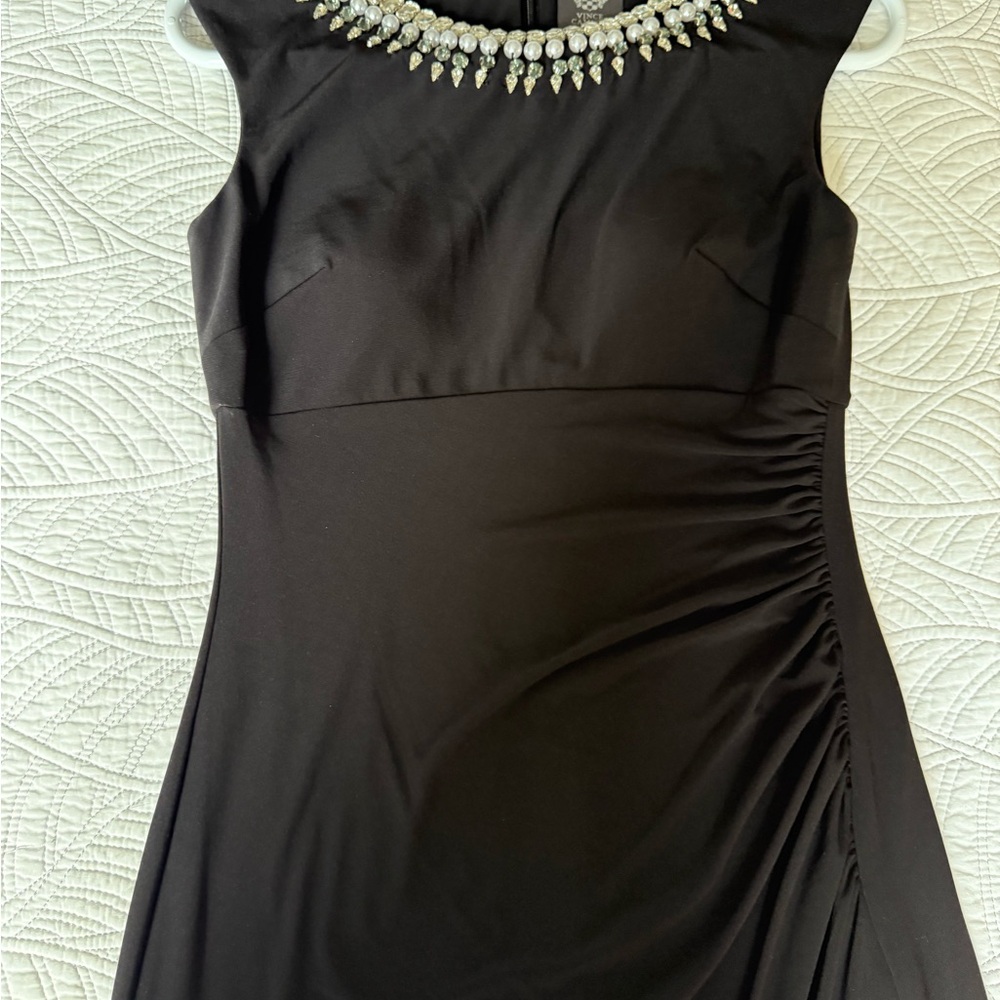 Vince Camuto Elegant Black Maxi Skirt - Picture 2 of 4